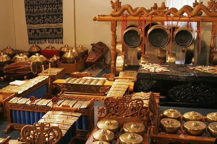 Alat musik Gamelan Kyai Bendungan Hilir